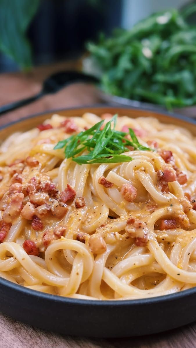 Spicy Miso Carbonara