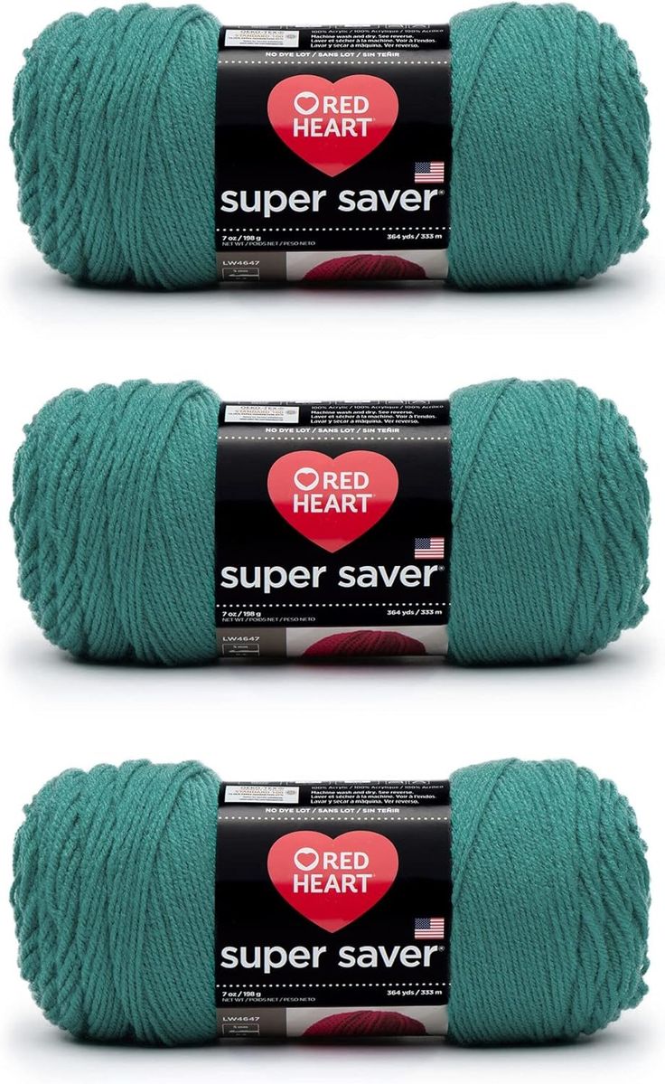 Red Heart Super Saver Aran Yarn — The Perfect Choice for Knitting and Crochet