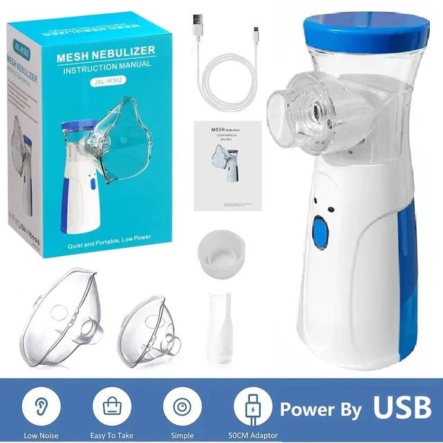 Mini Portable Nebulizer – Fast & Quiet Breathing Relief