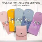 4 PCS Portable Nail Clippers Set β Complete Grooming Kit