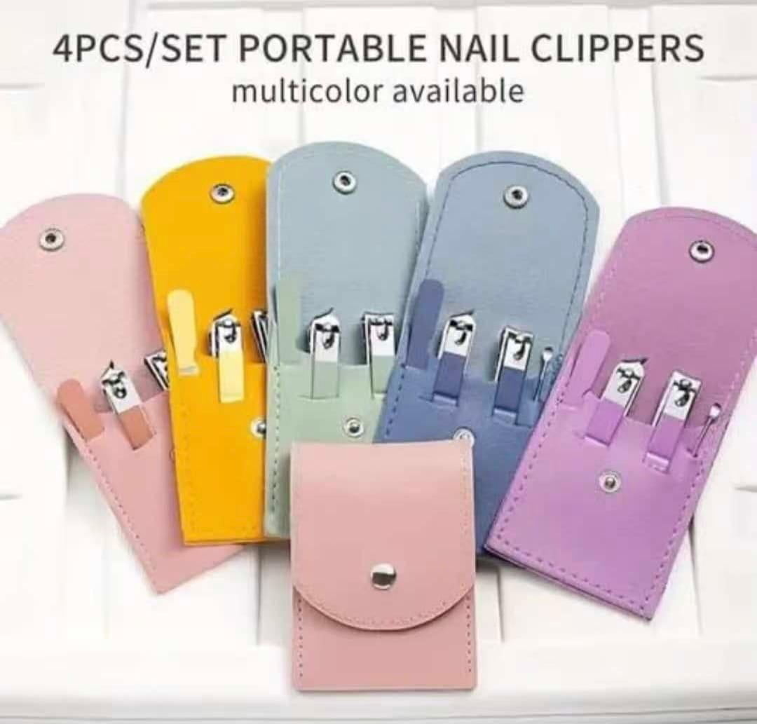 4 PCS Portable Nail Clippers Set – Complete Grooming Kit