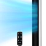 Product Specifications Brand: LEVOIT Product Type: Tower Fan / Standing Fan Height: 36 Inches Oscillation: 90° Noise Level: 28dB Timer: 12 Hours Speed Settings: 5 Modes: 4 Control: Remote + Manual Color: White Use: Bedroom, Home, Office, Indoor